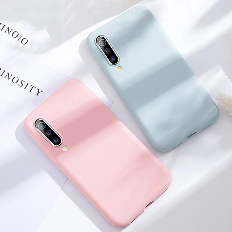 Официальный брендовая Жидкая силиконовая Резина чехол для XiaoMi Redmi Note 7 6 iPad Pro 6A