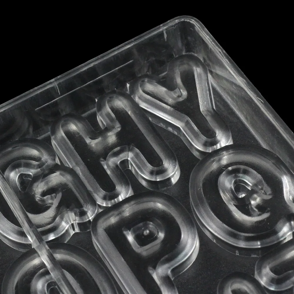 3D Английский алфавит Детская выпечка поликарбонат семейное удовольствие