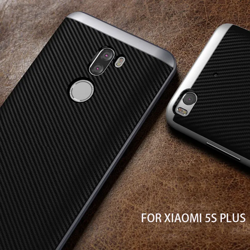 Телефон Случае для Xiaomi mi5 mi5s Плюс Гибридный ТПУ + PC Защитная задняя Крышка с Рамка