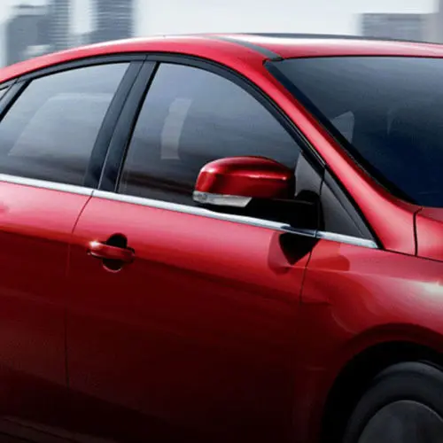 Подходит для Ford Focus 12 Hatch хромированная нижняя накладка на подоконник отделка