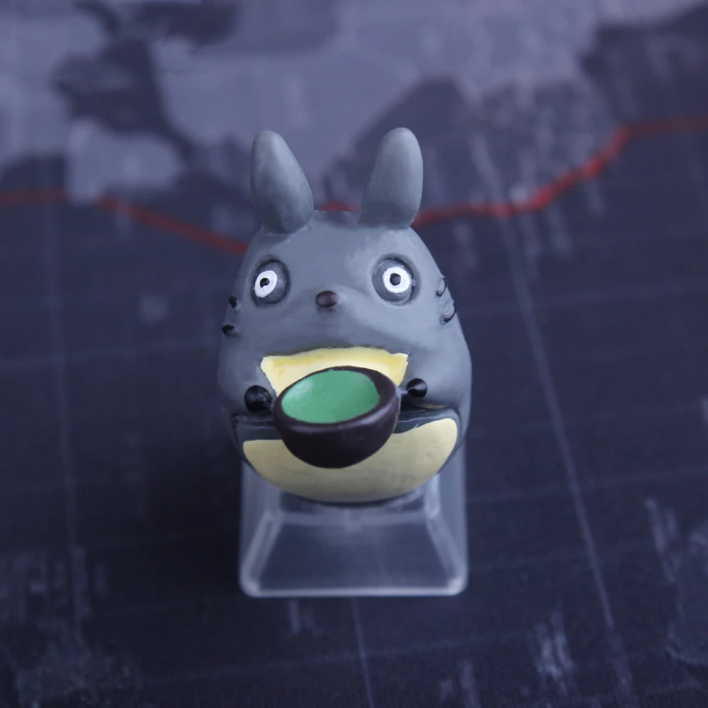 Мой сосед Тоторо пользовательский Мультфильм Ключ Крышка игра механическая клавиатура Ключ Крышка для вишневого переключателя
