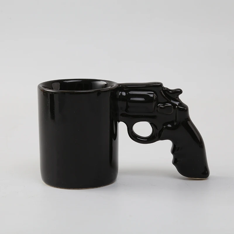 2019 черный 100 мл револьвер кофе домашний декор кружка для Mugcup Прямая