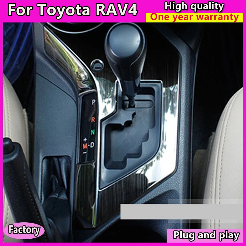 Автомобиль-Стайлинг Шестерни Панель stick Обложка украшения отделка для Toyota RAV4 2017