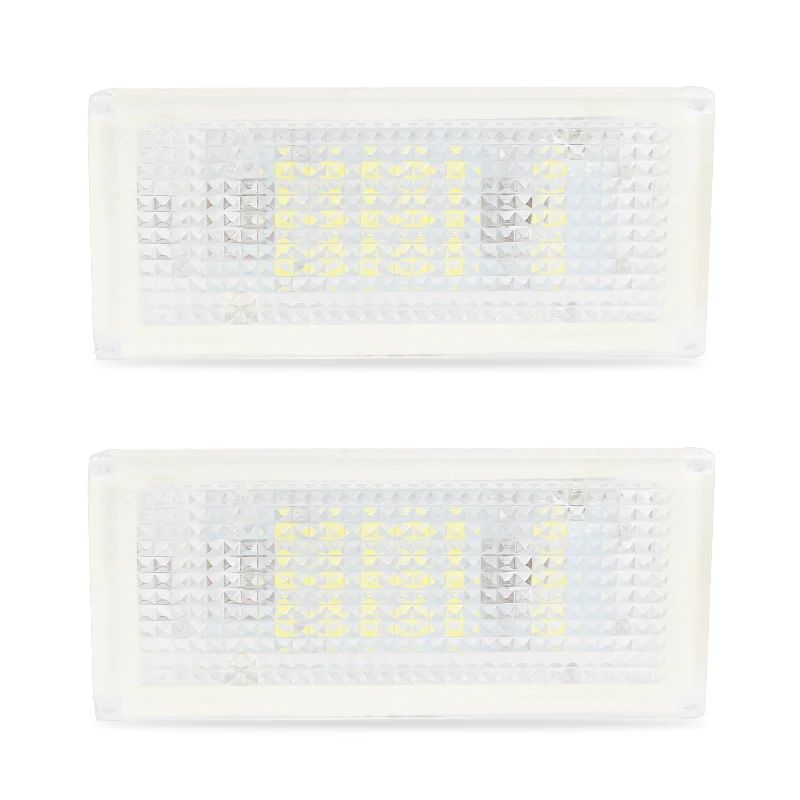 Fishberg 3528 SMD 18 Светодиодные Автомобильные номерные знаки белого цвета 6000 К без