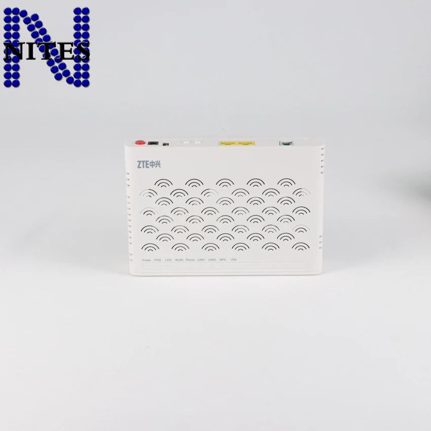 Дешевая цена/Новый ZTE F612W GPON ONU с 2 FE + 1 voice wifi роутер двойной протокол английская