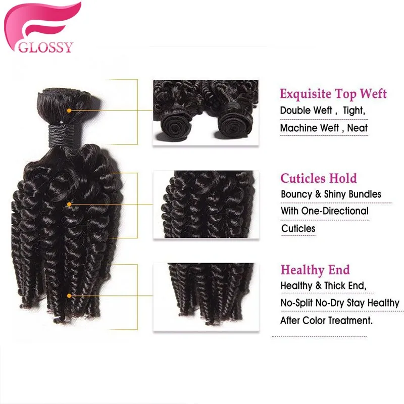 Virgin Brazilian Afro Kinky Curly Hair Weave Bundles 7A Spiral Curl Guangzhou Queen Products Cheap Human Bouncy |