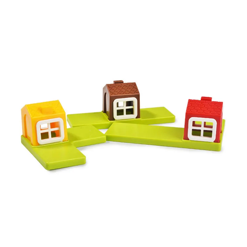 Красочные три маленькие свиньи пазлы, настольная игра для детей Дети образовательный Рождественский подарок игрушки
