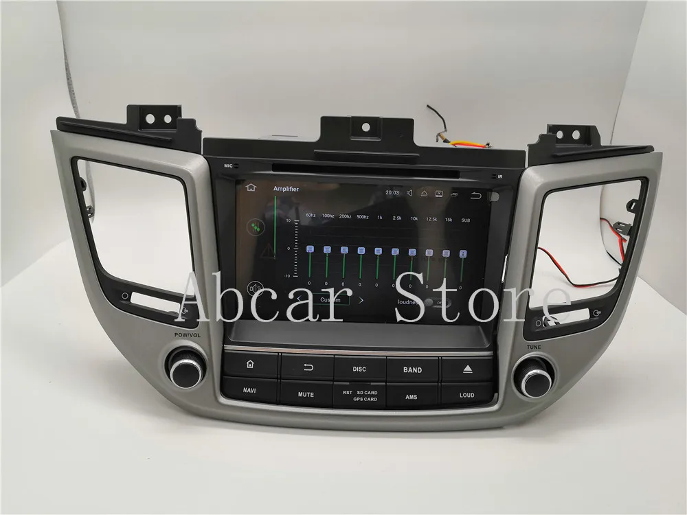 8 дюймов Android 7,1 автомобильный dvd-плеер gps навигация для HYUNDAI Tucson IX35 стерео радио 2 Гб ram 16 Гб rom авто