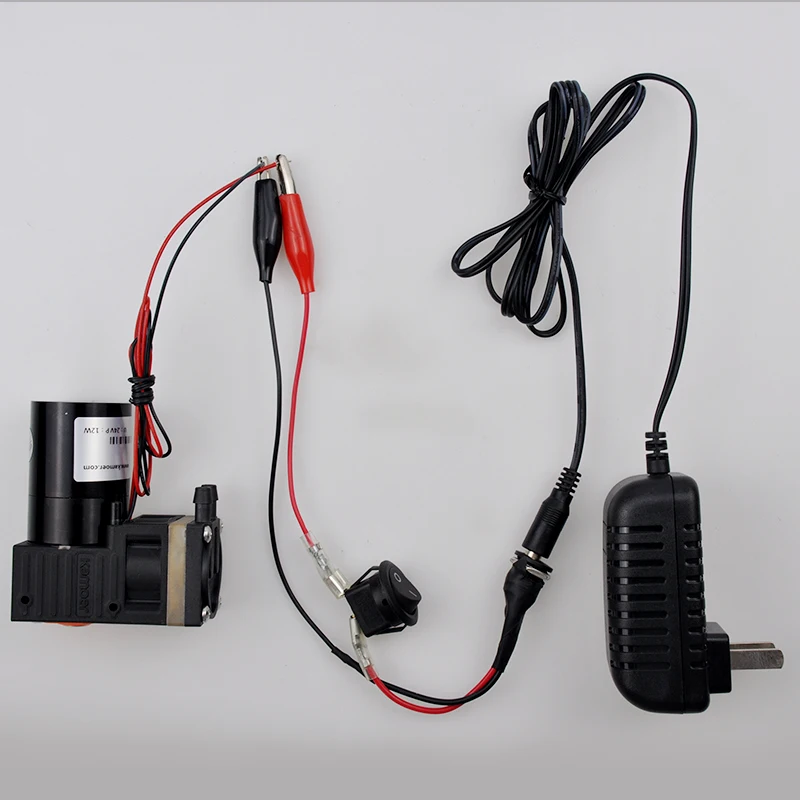 Kamoer 24V KZP со щетками и микро диафрагмой вакуумный насосный воздушный насос с блоком питания постоянного тока бесщеточный двигатель