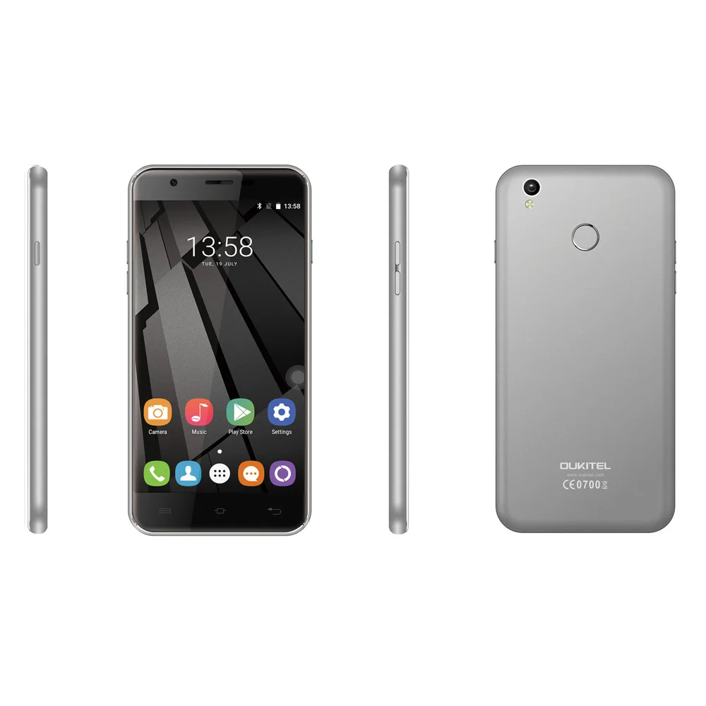 Оригинальный Oukitel U7 плюс 4 г смартфон Android 6.0 MTK6737 ядра сотовый телефон 2 ГБ + 16 13.0MP