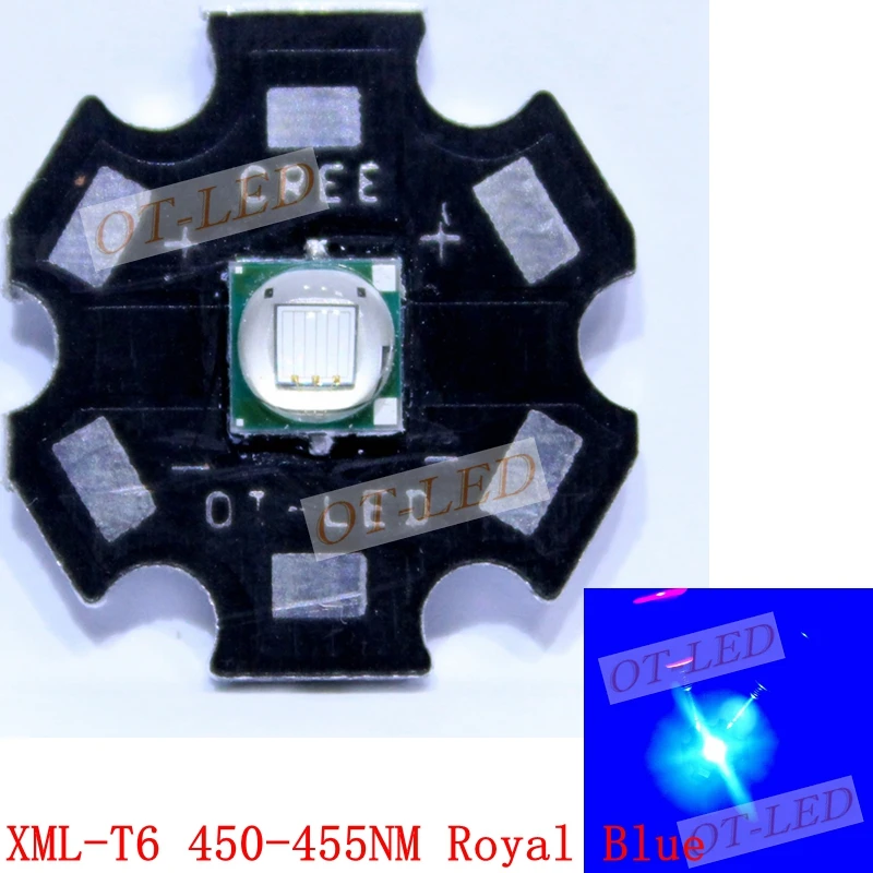 СВЕТОДИОД CREE XML XM L T6 U2 1 шт. 10 Вт холодный белый теплый синий Ультрафиолетовый