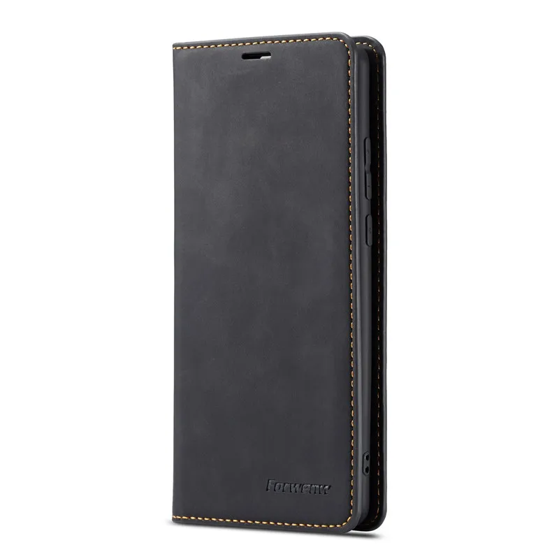 Черный Чехол-книжка для huawei P30 Pro, Магнитный чехол-кошелек для Funda huawei P30 Lite, чехол s, кожаный Винтажный чехол для телефона, чехол для huawei P30 Pro - Цвет: Черный