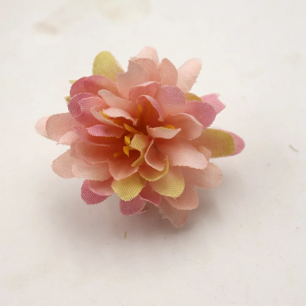 

20pcs 3cm Artificial Flower silk Carnation flower head Wedding Decoration DIY Wreath Gift Scrapbooking Craft Fake Flower