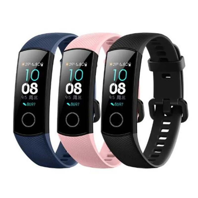 Оригинальный Смарт-браслет Huawei Honor Band 4 Amoled цветной 0 95 "водонепроницаемый