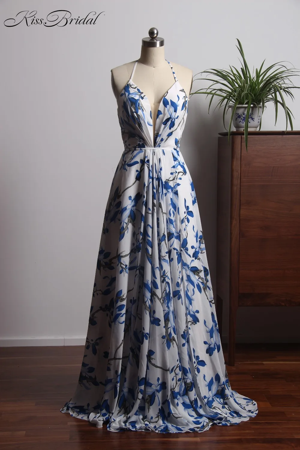 

Summer Style Chiffon Prom Dresses Long 2018 Sexy Backless Cheap Homecoming Dress vestidos de formatura