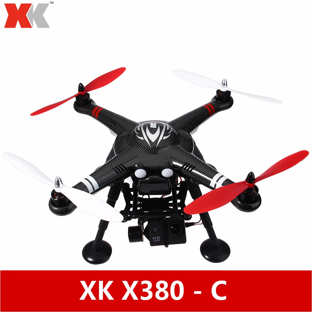 Оригинальный XK X380 C 2 4 ГГц 4CH gps FPV пульт ДУ Топ уровень конфигурация бесщеточный