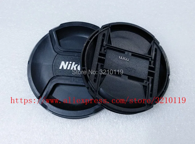 30 шт. крышка объектива камеры 49 мм 52 55 58 62 67 72 77 82 логотип для Nikon (обратите внимание