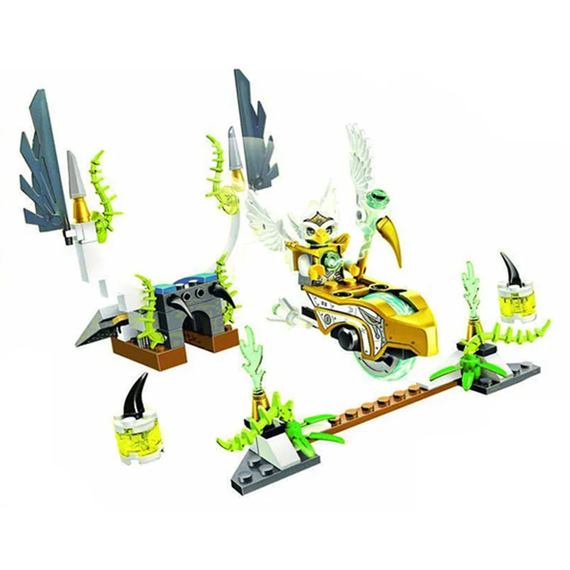Совместимость Legoe giftse Чима 10083 супергероя Ninja городского пространства войны