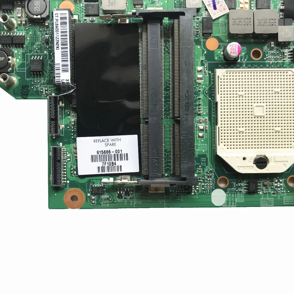 SZWXZY отличная материнская плата для ноутбука HP DV7-4000 630833-001 615686-001 DA0LX8MB6D1 HD5470M 512 МБ 100%