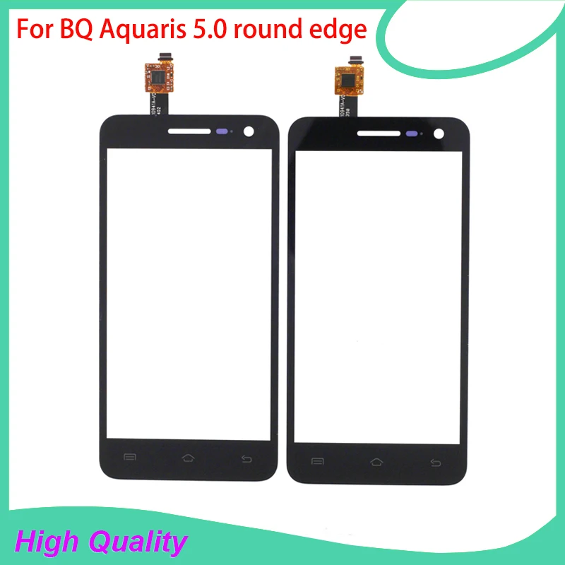 Кодирующий преобразователь сенсорного экрана в сборе для BQ Aquaris 5 0 дюймов черный