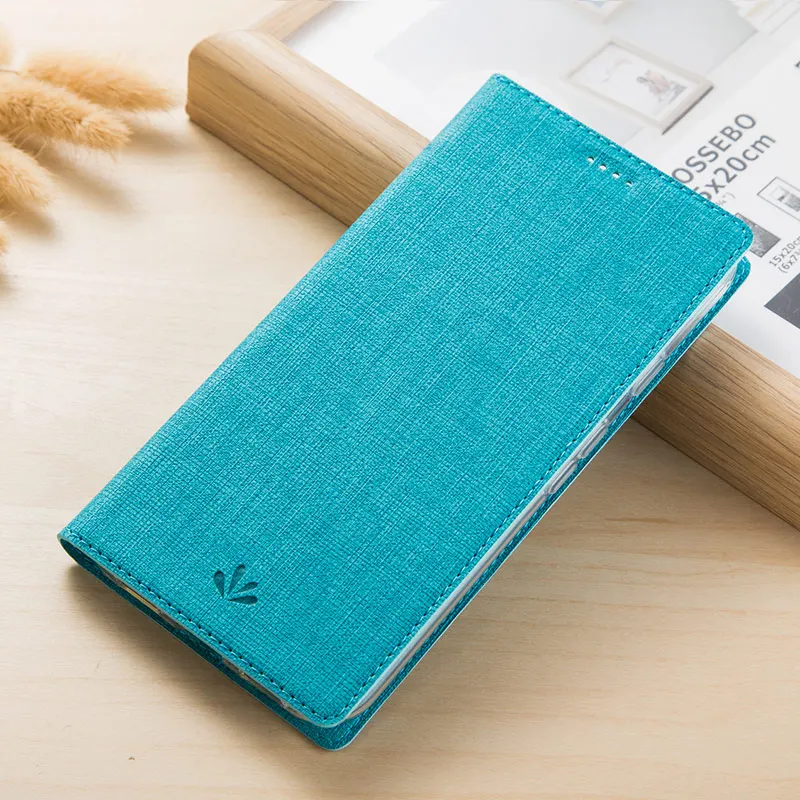 Магнитный кожаный чехол-книжка для LG Q Stylo 4 чехол стилуса роскошный