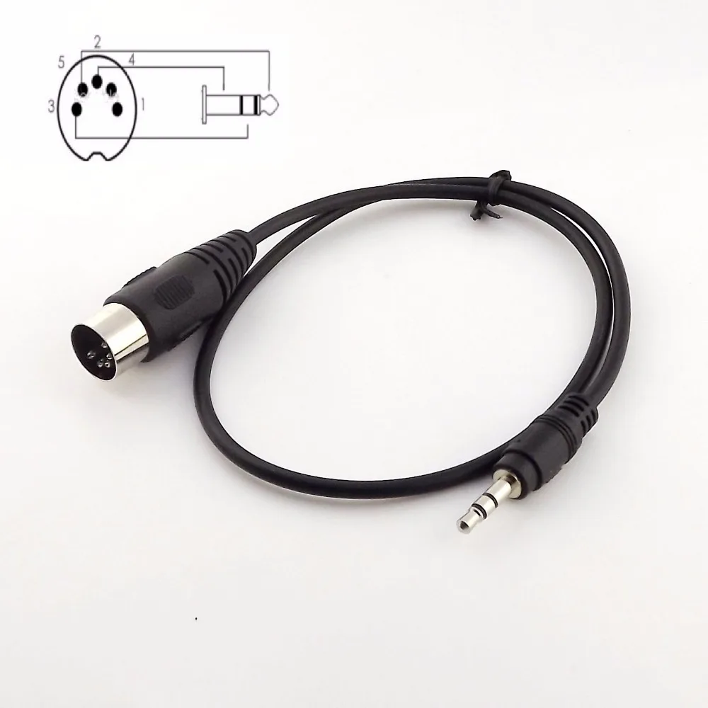 1 шт. разъем для аудио кабеля 50 см 3 5 м 0 м|audio cable|jack audio cablepin din |