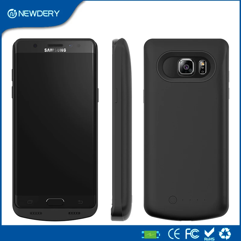 NEWDERY 5000 мАч зарядное устройство чехол для samsung Galaxy Note 7/FE Роскошный внешний резервный банк питания зарядное устройство чехлы из термополиуретана чехлы