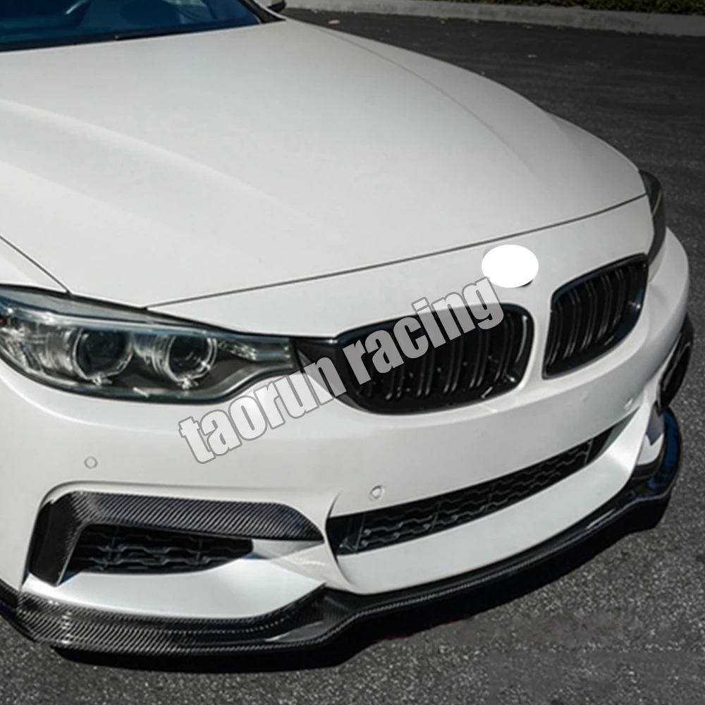 Фото Передний бампер из углеродного волокна, подбородок для BMW F32 F33 F36 420 428 435 440 с пакпосылка ами M, купе, Трансформер и гранкупе 2014- 2018 №2