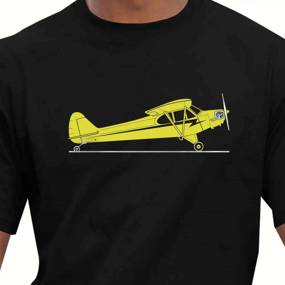2019 Мужская футболка модный дешевый мужской топ с круглым вырезом Aeroclassic PPL Pilot Piper