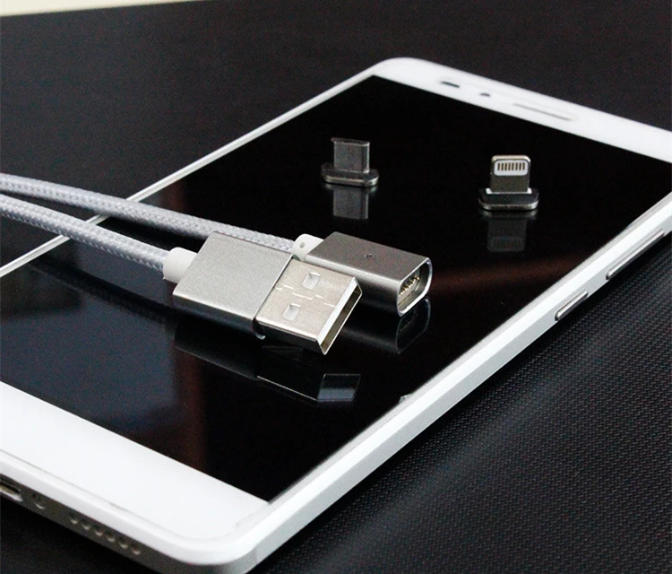 Прочное магнитное зарядное устройство из алюминиевого сплава кабель Micro USB для