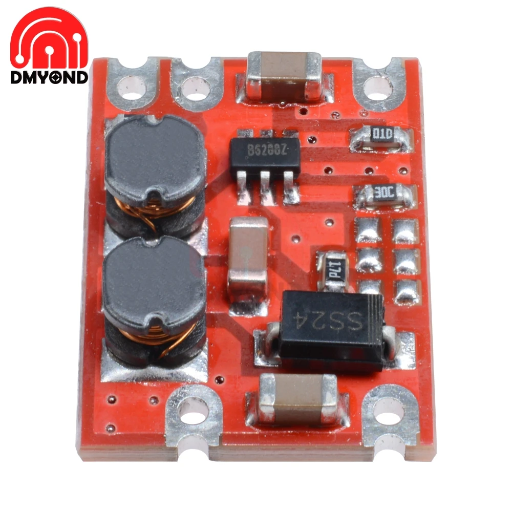 3,3 V/5 V/4,2 в/9 В/12 V DC-DC Автоматический Бак Boost Мощность модуль S09 шаг вверх и вниз доска Вход 3 V-15 V Выход электронный DIY PCB
