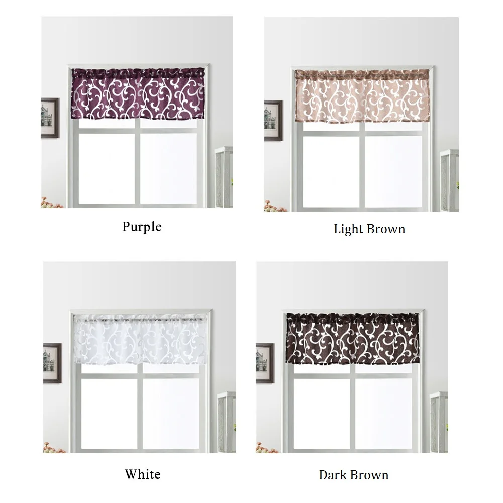 1 шт. небольшой балдахин прозрачные шторы NAPEARL короткие тюлевые капельки