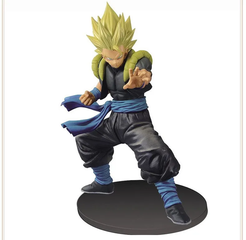 without retail box 18-20 см Dragon Ball Z Burdock WU GEETA аниме фигурка ПВХ Новая коллекция Коллекция игрушечных фигурок для рождественского подарка - Цвет: without retail box