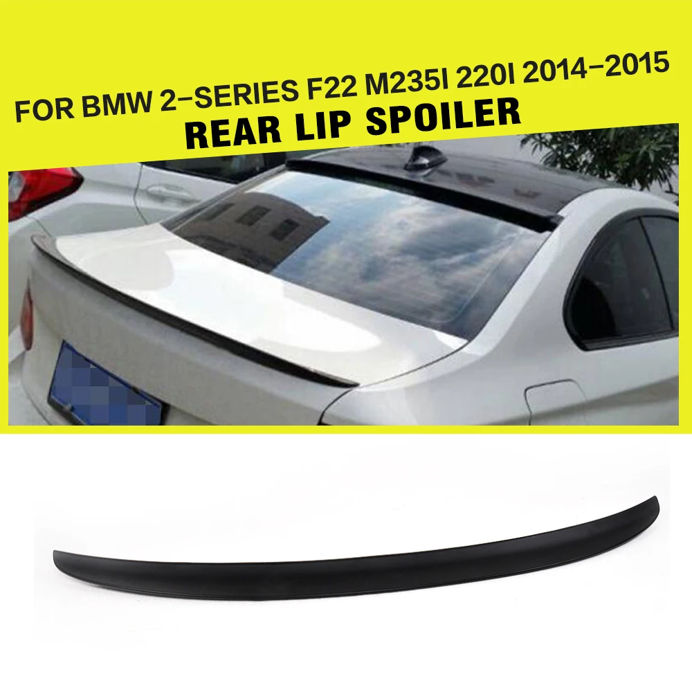 ABS спойлер заднего багажника крыла губа ДЛЯ BMW 2 серии F22 228i M235i 220i 2014 2015