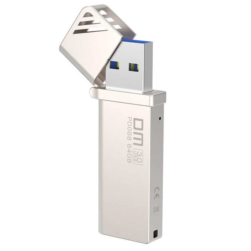 USB 3 0 высокоскоростной флеш накопитель PD068 16 ГБ 32 64 128 256 металлическая скорость