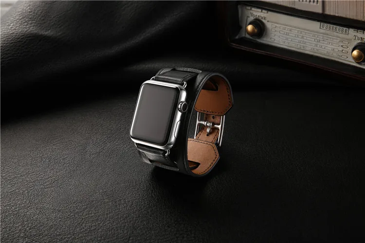 Ремешок для часов из натуральной кожи для Apple Watch серии 1 2 3 iwatch 38 42 мм Ремешки для наручных часов для Apple Smart Watch браслет на запястье Starp