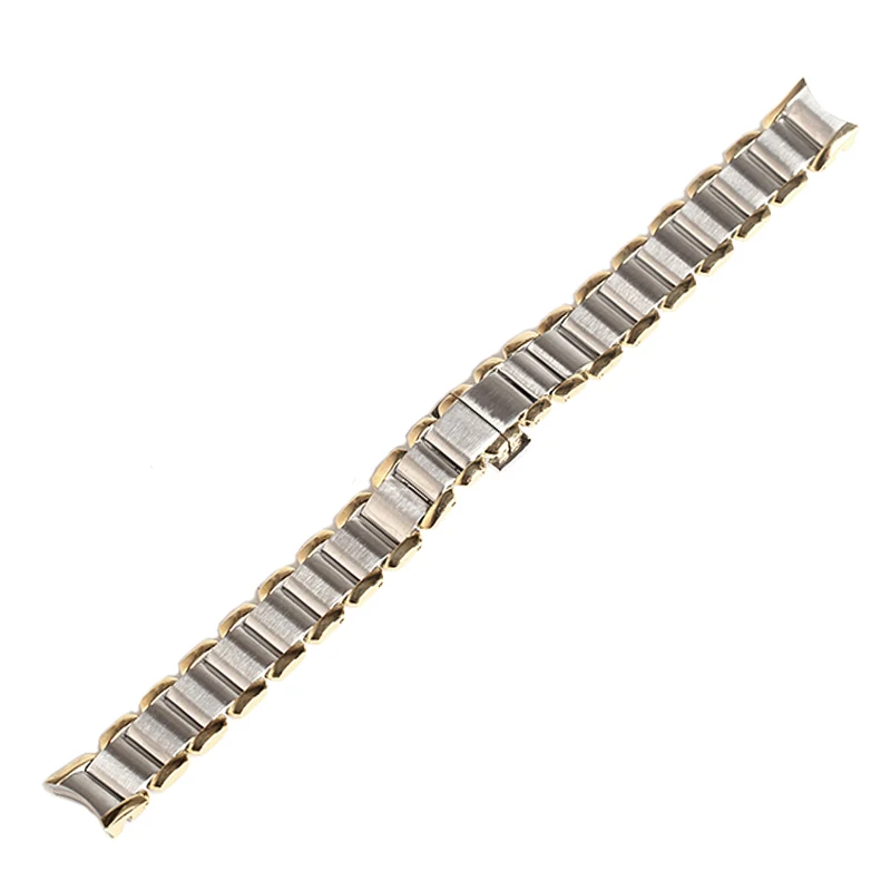 WENTULA Ремешки для наручных часов для TISSOT T02 T-LADY из нержавеющей стали твердый ремешок для мужских часов - Цвет ремешка: 3