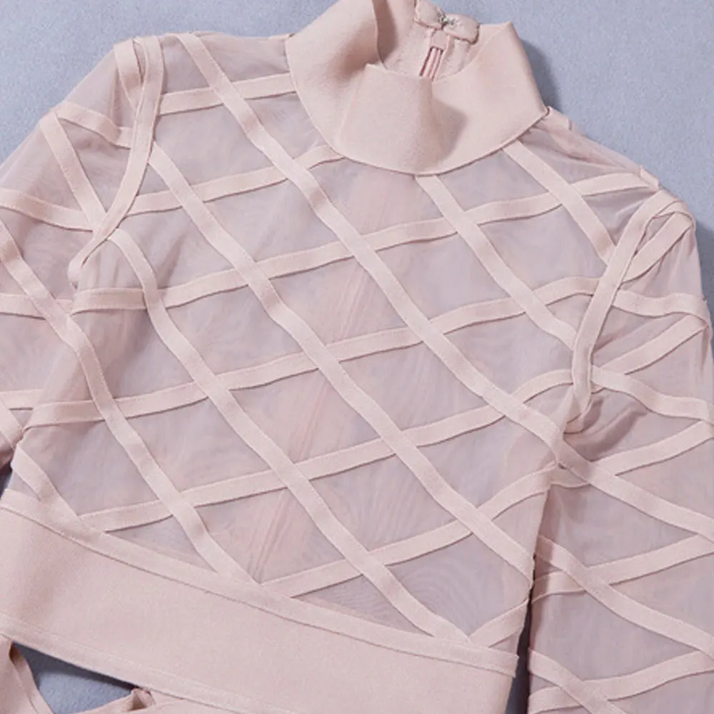 Комплект из 2 предметов с длинным рукавом сетчатая вырезами 2020 оптовая продажа