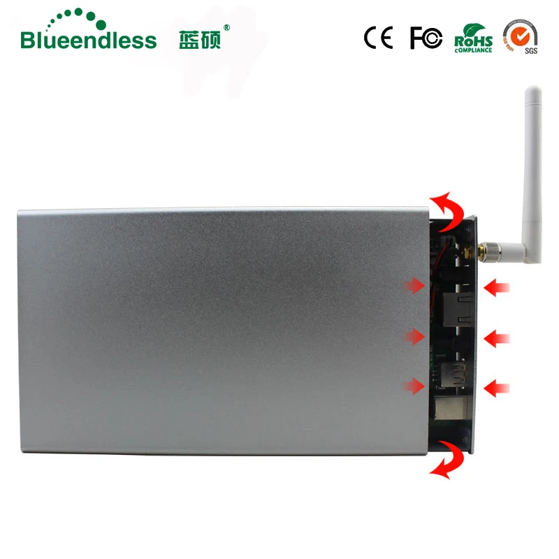 Горячая Распродажа в ЕС чашка Легкая установка HDD 3 5 Sata Usb 0 Wifi роутер + хранилище NAS