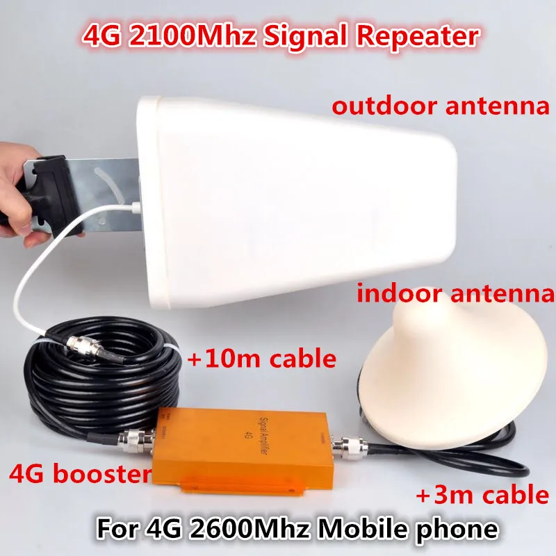 1 компл. 65db Мобильный усилитель сигнала LTE повторитель 4 г Усилители домашние 2600
