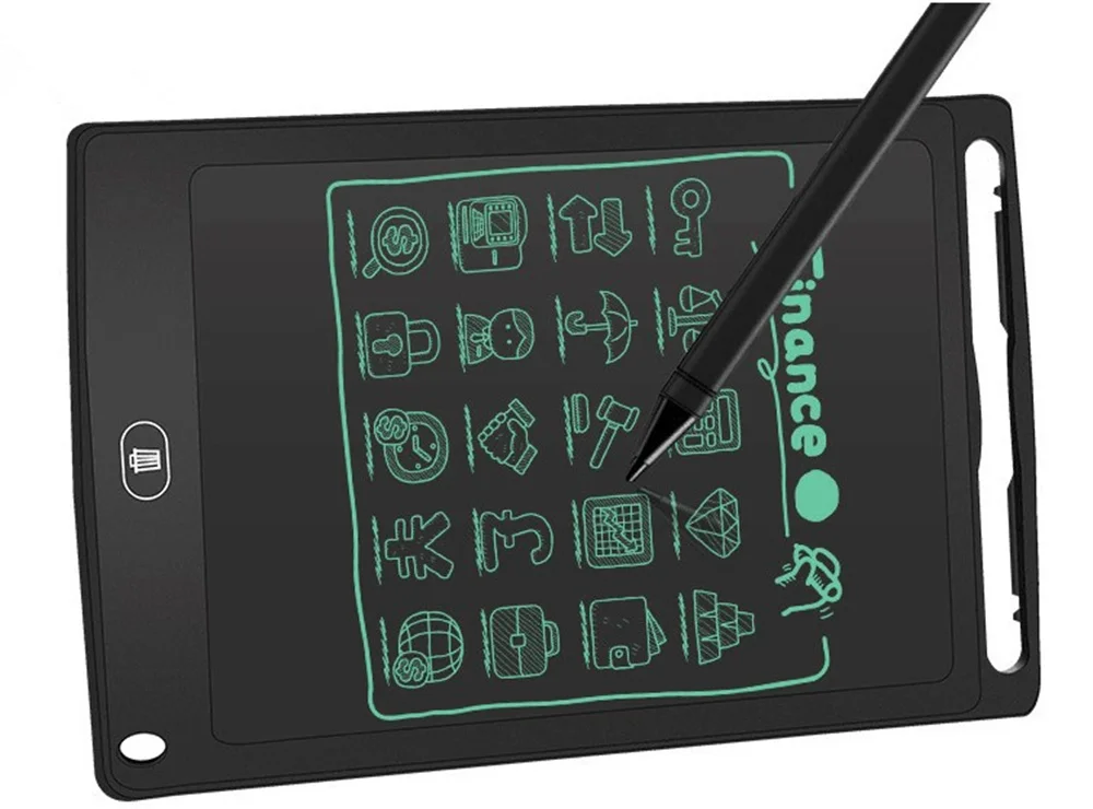 new 12 '' LCD Display Plate Healthy Digital Handwriting Drawing Board with Stylus Button Cell Battery Touch Pad Note PC |