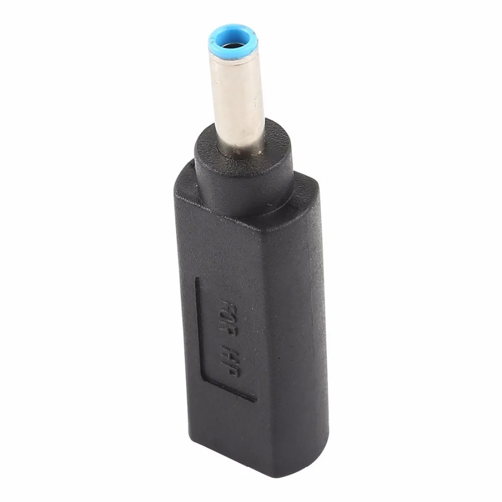 

USB-C / Type-C Female to 4.5 x 3.0mm Male Plug Adapter Connector for HP