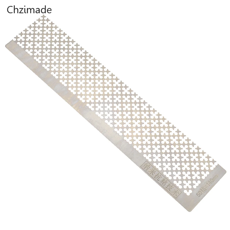140mm Chzimade 5D алмазная нержавеющая сталь Quincunx линейка Раскрашивание вышивка Стразы DIY Инструменты для вышивки картин со стразами - Цвет: 140mm