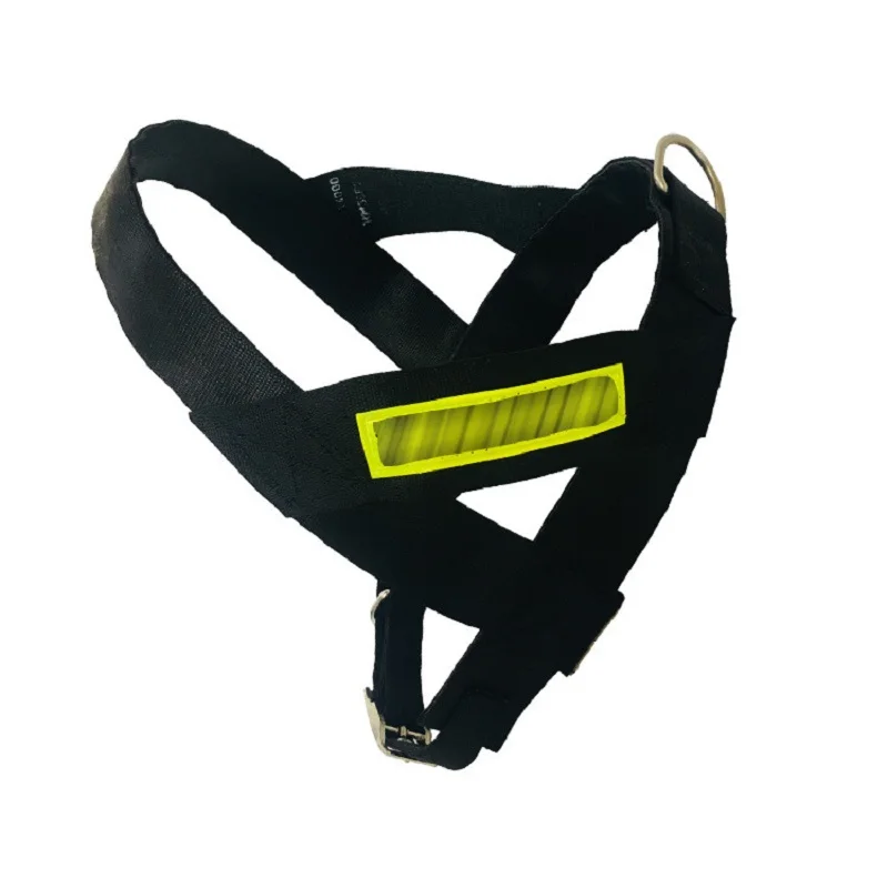 ПЭТ Собака нагрудный ремень Тяговый канат Длина 120 см размер регулируемый задний