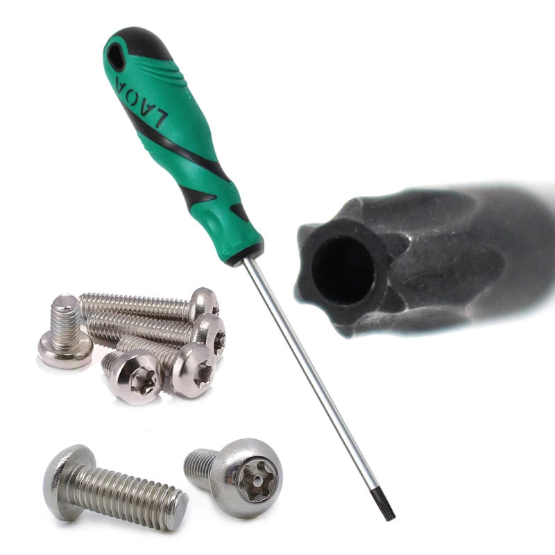 Отвертка LAOA Torx Hex S2 двухцветная ручка шестиугольная отвертка болт драйвер