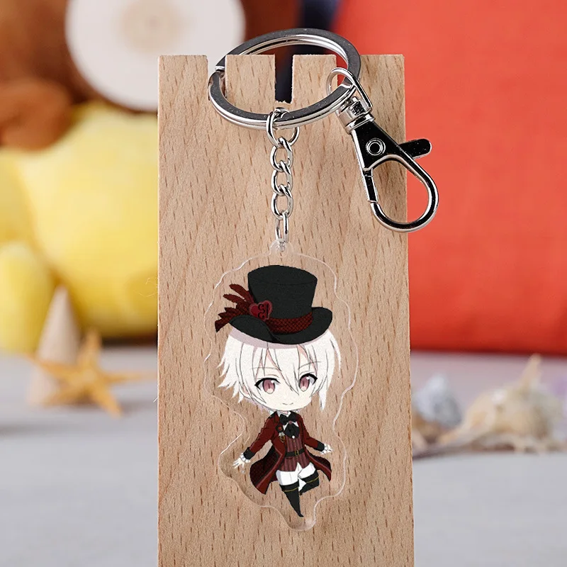 Брелок для ключей Idolish7 с мультяшным рисунком держатель лучшего друга подарок на