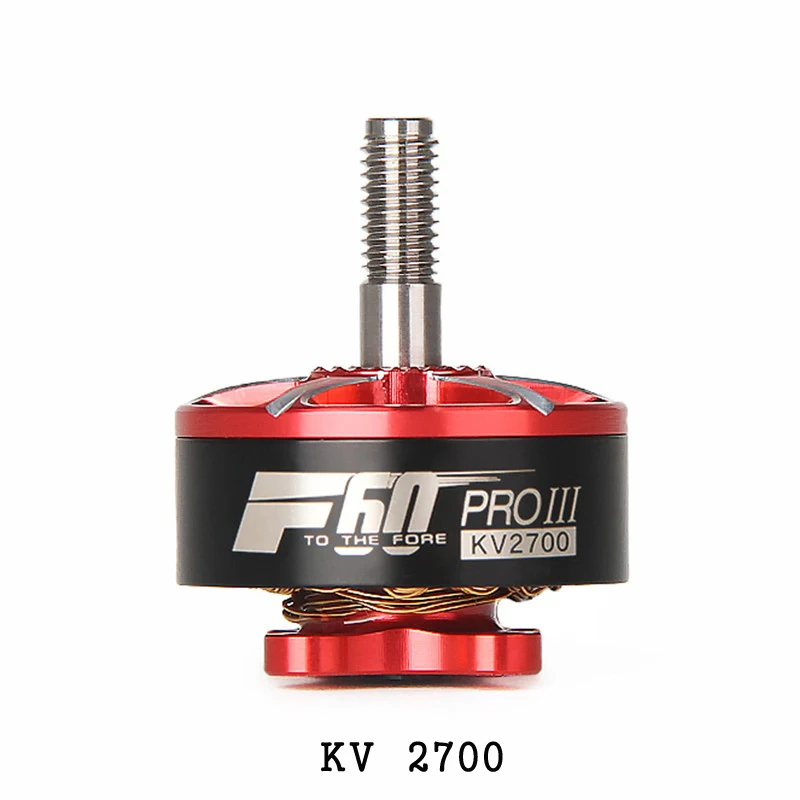 4 шт. T-motor F60 PRO III 1750KV 5-6S 2500KV 2700KV 3-4S CW резьба бесщеточный двигатель для