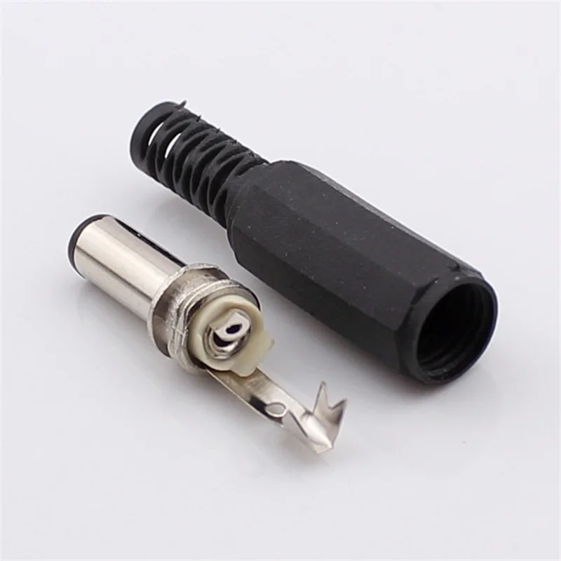 500 шт./DC Мужской Мощность Plug монитор Камера сварки Jack 12 В 5 5x2 1 мм разъем |