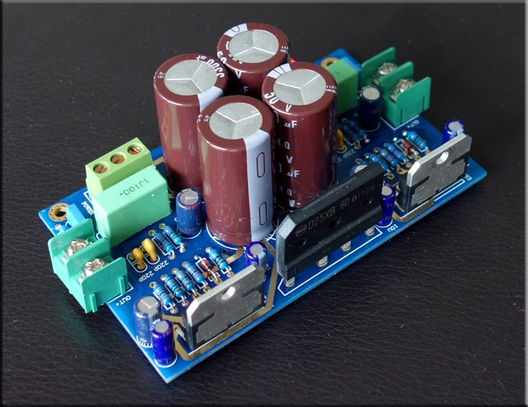 Плата усилителя breeze audio TDA7293 100 Вт + двусторонние погружные золотые наборы сделай