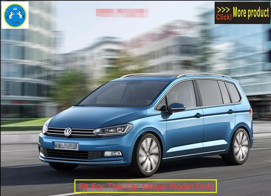 Для VW Volkswagen Touran ABS передняя противотуманная фара Крышка лампы планки 2 шт./компл